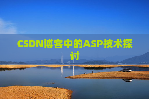 CSDN博客中的ASP技术探讨
