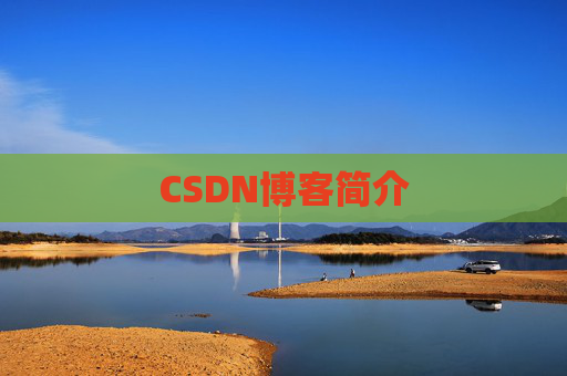 CSDN博客简介